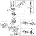 Page B Diagram and Parts List for CIQ71062V 1999 Campbell Hausfeld Compressor